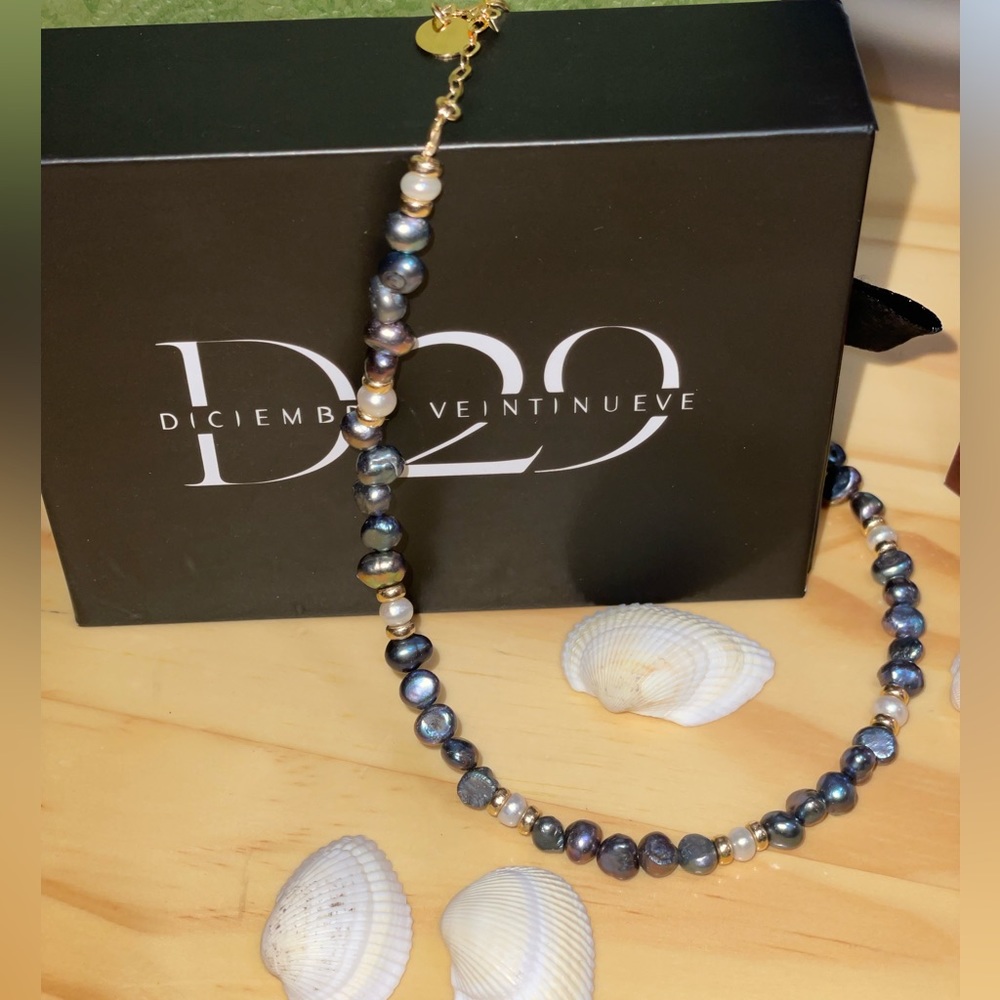 Peacock bead necklace- Diciembre veintinueve